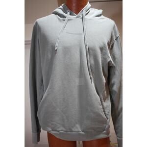 7 For All Mankind Pullover Hoodie Men’s Medium sage green  Hooded Sweatshirt